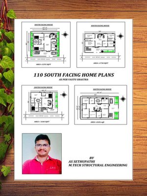 cover image of 110 South Facing Home Plans as per vastu shastra